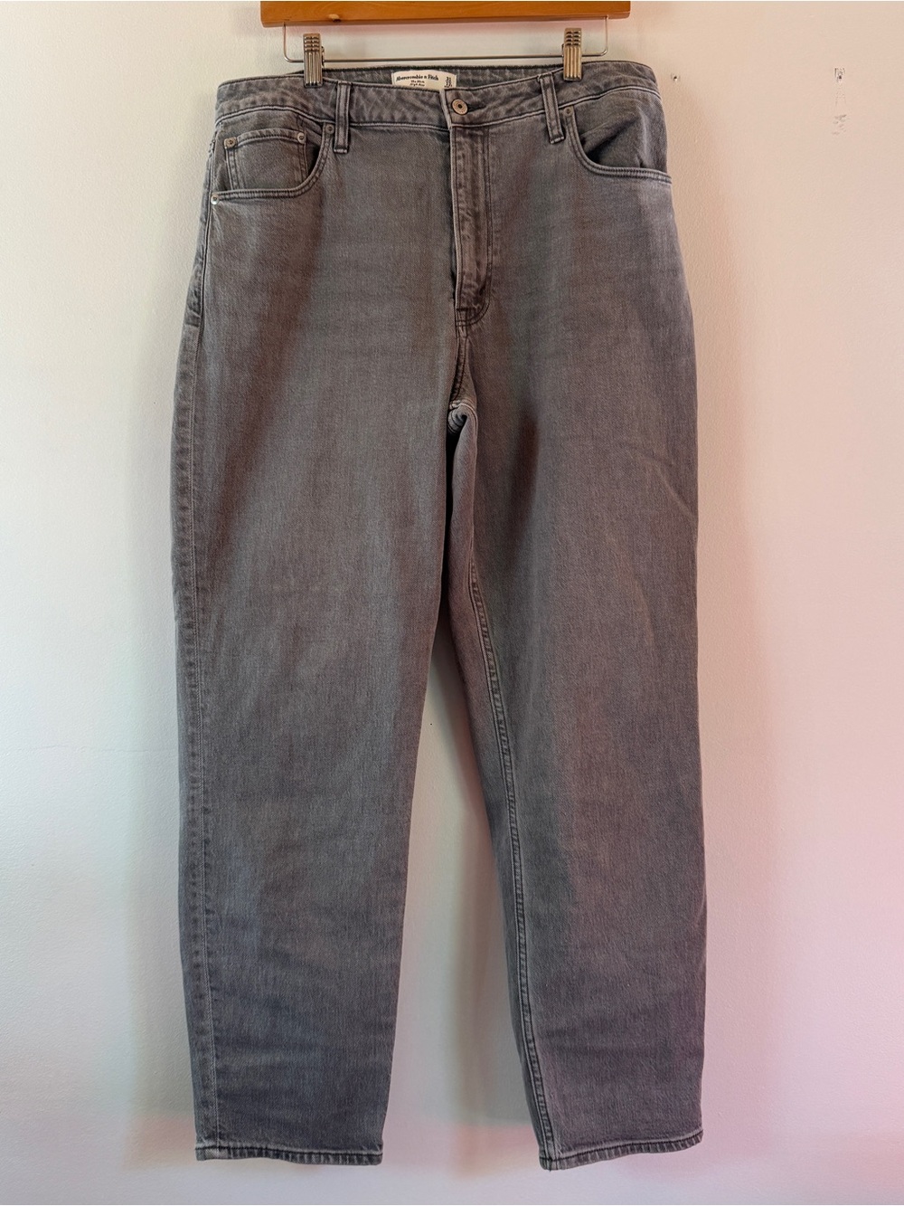 Abercrombie & Fitch The Mom High-Rise Curve Love Jeans Size 31 (12)